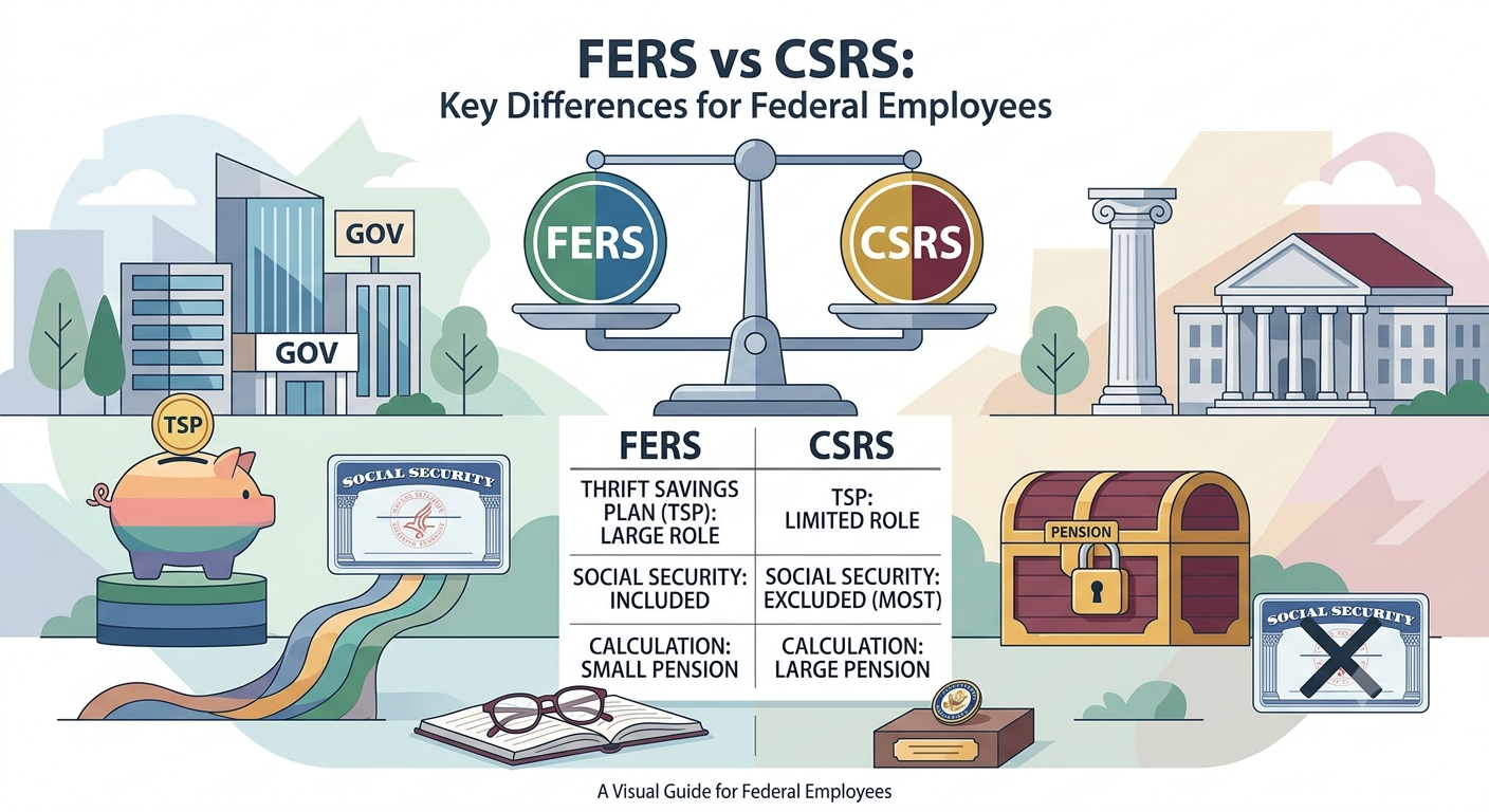 FERS vs CSRS: Key Differences Federal Employees Should Know